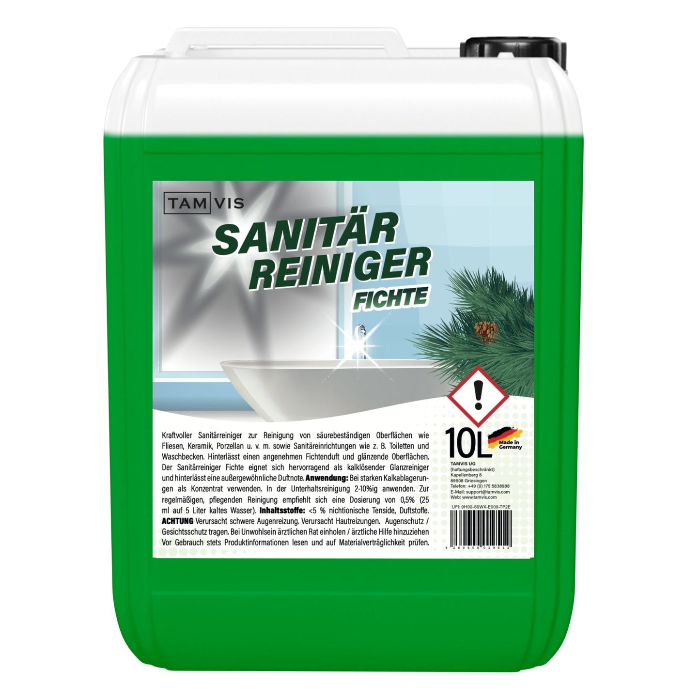 Sanitärreiniger mit Fichtenduft